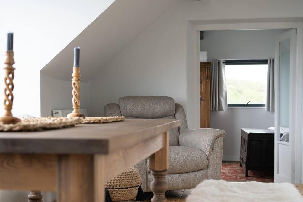 Cliff-Top Cottage On Coast Path W/Panoramic Views Trevine Luaran gambar