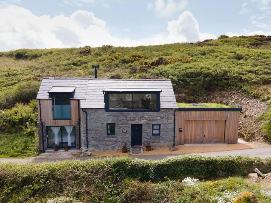 Cliff-Top Cottage On Coast Path W/Panoramic Views Trevine Luaran gambar