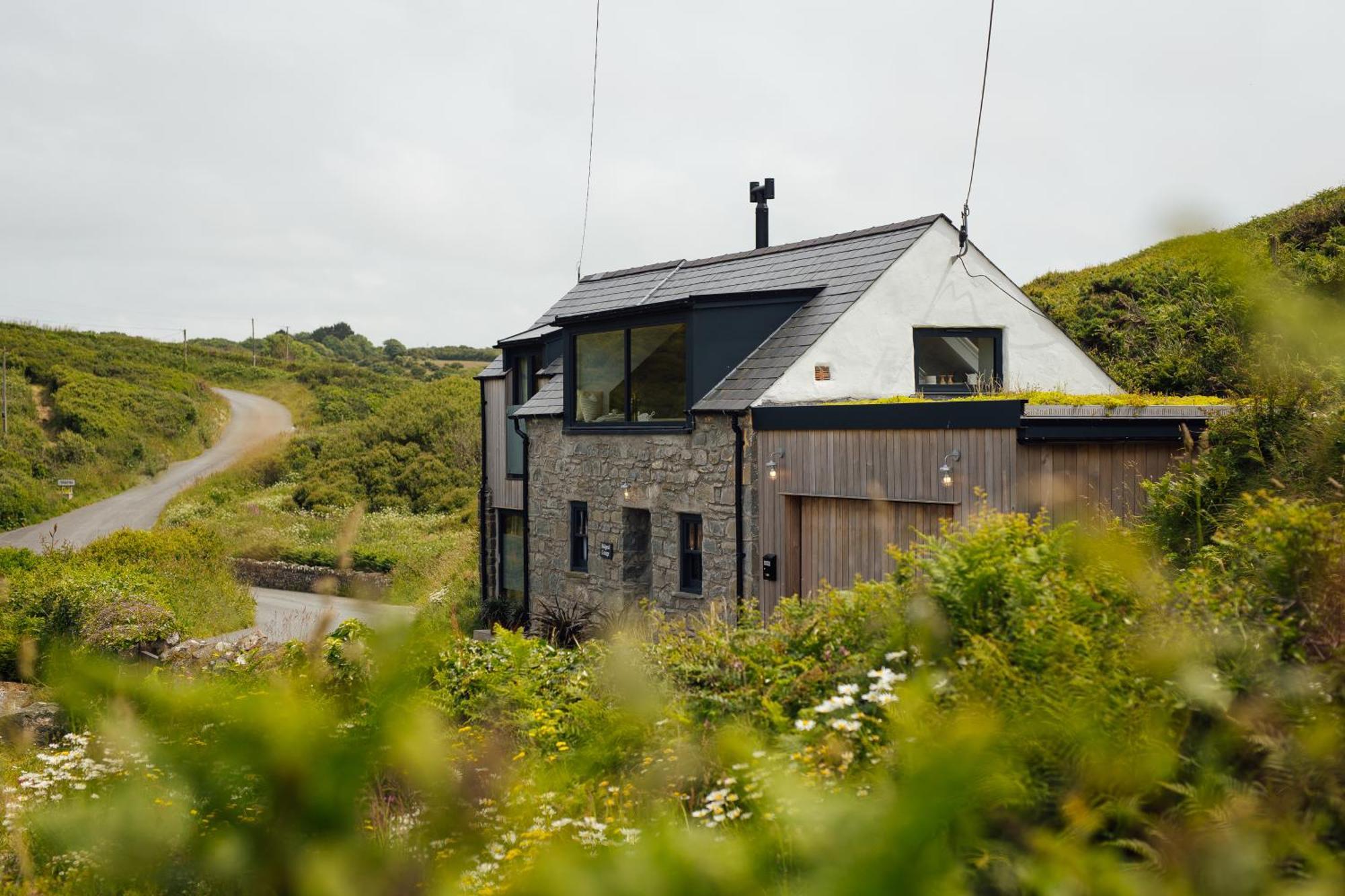 Cliff-Top Cottage On Coast Path W/Panoramic Views Trevine Luaran gambar