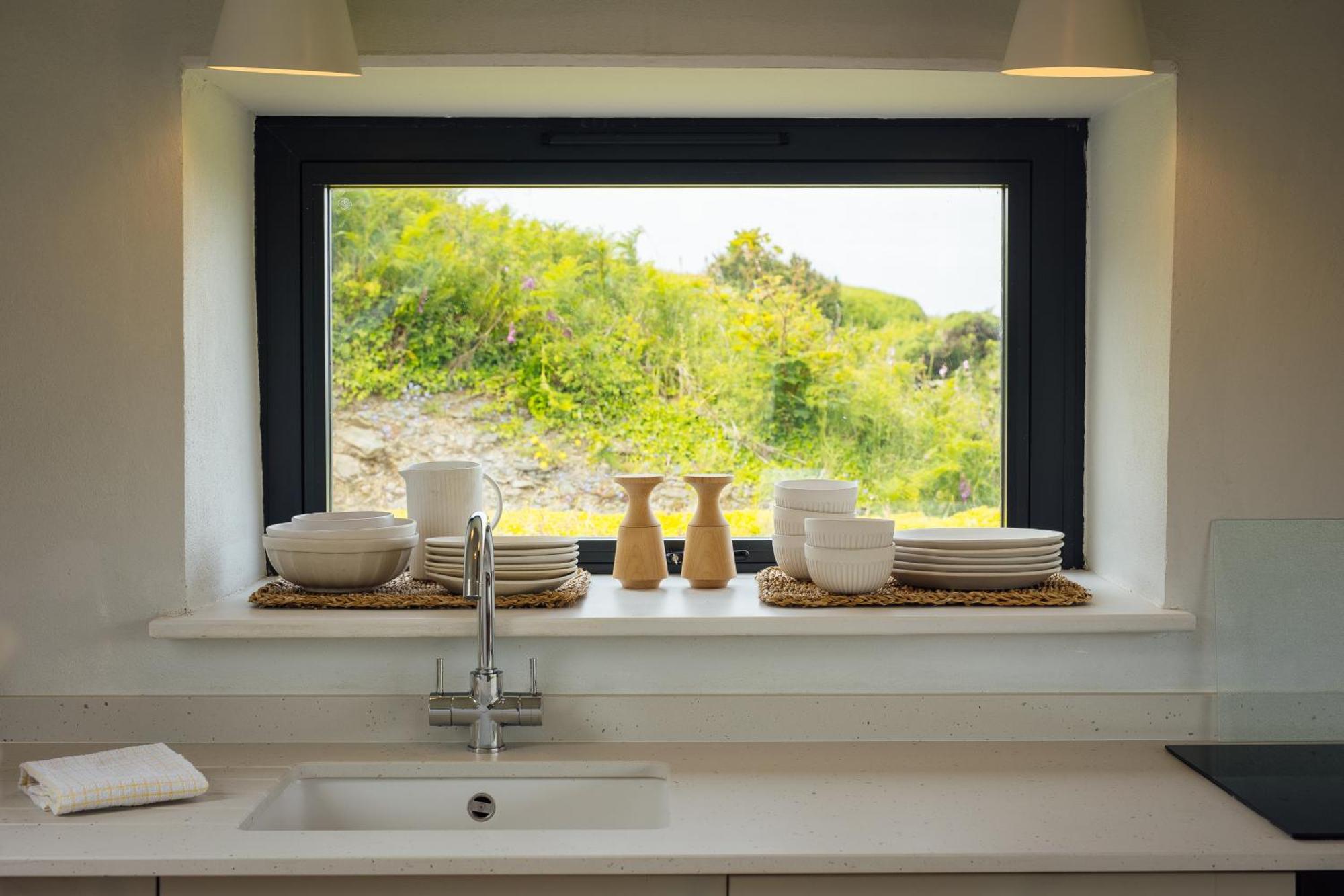 Cliff-Top Cottage On Coast Path W/Panoramic Views Trevine Luaran gambar