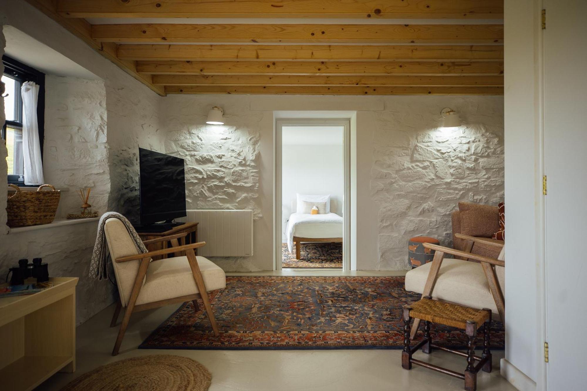 Cliff-Top Cottage On Coast Path W/Panoramic Views Trevine Luaran gambar